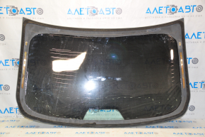 Rear glass Infiniti Q50 14-20 tinted, scratches, scratches on tinted glass, air under tinted glass