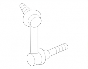 Stabilizer link front left Lexus IS250 IS300 IS350 06-13 AWD