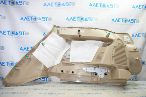 Left arch trim Nissan Rogue 14-20 beige under 2 rows, rubbed