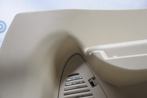 Left arch trim Nissan Rogue 14-20 beige under 2 rows, rubbed