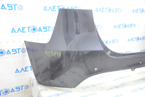 Rear bare upper bumper Tesla Model Y 20-25 graphite, for 6 parking sensors