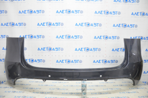 Rear bare upper bumper Tesla Model Y 20-25 graphite, for 6 parking sensors
