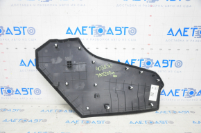 Insert center console right Tesla Model Y 20-25 black, chemically treated