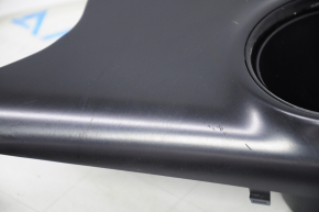 Center console trim with cup holders Toyota Camry v70 18-20 black, scratches