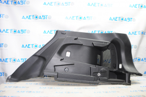 Right arch trim Nissan Rogue 14-20 black under 2 rows, scratches, without overlay without plugs