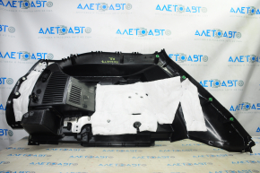 Right arch trim Nissan Rogue 14-20 black under 2 rows, scratches, without overlay without plugs