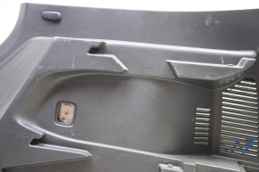Right arch trim Nissan Rogue 14-20 black under 2 rows, scratches, without overlay without plugs
