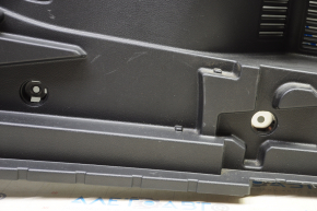 Right arch trim Nissan Rogue 14-20 black under 2 rows, scratches, without overlay without plugs