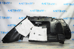 Left arch trim Nissan Rogue 14-20 black under 3 rows, scratches, without overlay