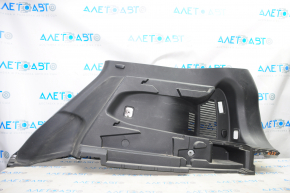 Right arch trim Nissan Rogue 14-16 black under 2 rows, scratches, without overlay, without plug