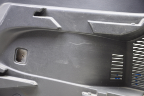 Right arch trim Nissan Rogue 14-16 black under 2 rows, scratches, without overlay, without plug