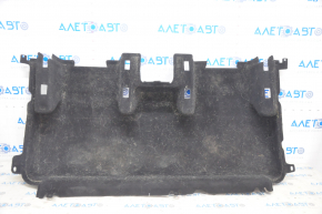 Floor covering rear 2 row Tesla Model Y 20-25 black, under 2 rows, for cleaning