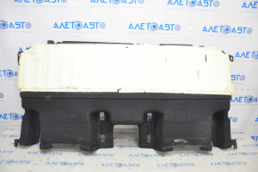 Floor covering rear 2 row Tesla Model Y 20-25 black, under 2 rows, for cleaning