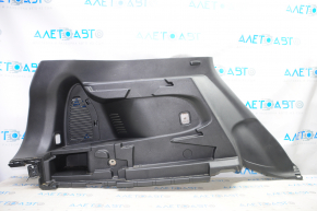 Left arch trim Nissan Rogue 14-20 black under 2 rows, scratches, without plug