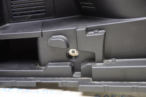 Left arch trim Nissan Rogue 14-20 black under 2 rows, scratches, without plug