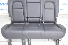Rear row of seats 2nd row Tesla Model Y 20-25 leather black, solid bottom, electric, heated