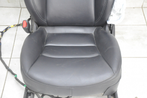 Tesla Model Y 20-25 driver's seat without airbag, electric, leather black, heated, shot