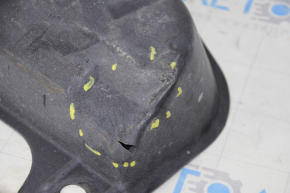 Right underbody protection Lexus RX350 RX450h 10-15 cracks, dented