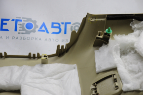 Right arch trim Infiniti JX35 QX60 13- beige, broken crepe, scratches, without plug, for chemical treatment