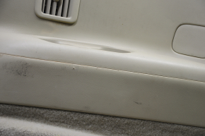Right arch trim Infiniti JX35 QX60 13- beige, broken crepe, scratches, without plug, for chemical treatment