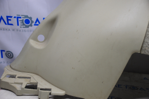 Right arch trim Infiniti JX35 QX60 13- beige, broken crepe, scratches, without plug, for chemical treatment