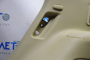 Right arch trim Infiniti JX35 QX60 13- beige, broken crepe, scratches, without plug, for chemical treatment