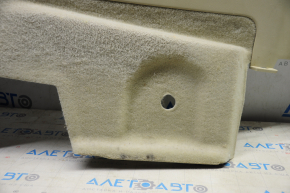 Right arch trim Infiniti JX35 QX60 13- beige, broken crepe, scratches, without plug, for chemical treatment