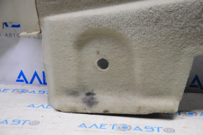 Left arch trim Infiniti JX35 QX60 13- beige, broken crepe, scratches, creases, without plug, for chemical treatment