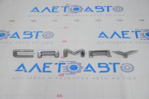 Emblem inscription CAMRY trunk lid Toyota Camry v70 18-24 broken guide fastener