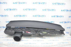 Torpedo front panel with AIRBAG Tesla Model Y 20-25 black, scratches