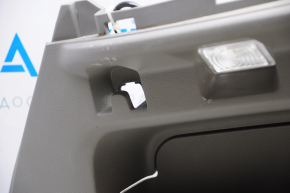 Left arch trim Buick Encore 13-16 gray with pocket, broken crepe, scratches, without plug