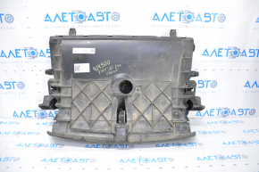 Diffuser radiator shroud assembly Tesla Model Y 20-25 with radiator and louvers, broken housing and fasteners