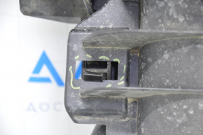 Diffuser radiator shroud assembly Tesla Model Y 20-25 with radiator and louvers, broken housing and fasteners