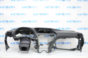 Torpedo front panel with AIRBAG Lexus RX350 RX450h 10-15 black