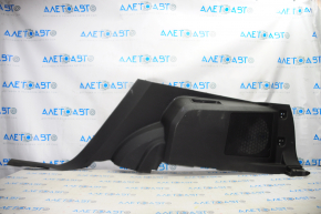 Right arch trim Chevrolet Equinox 10-17 black for subwoofer, rubbed, broken fastener, without plugs