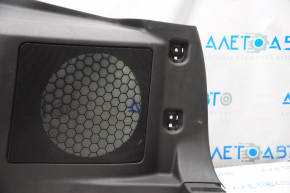 Right arch trim Chevrolet Equinox 10-17 black for subwoofer, rubbed, broken fastener, without plugs