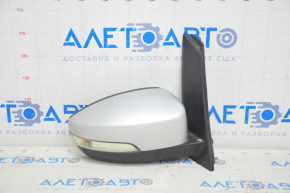 Side mirror right Ford C-max MK2 13-18 7 pins, turn signal, silver