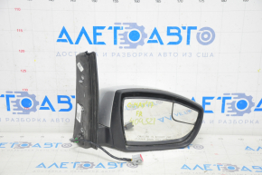 Side mirror right Ford C-max MK2 13-18 7 pins, turn signal, silver
