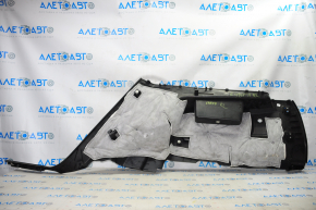 Left arch trim Chevrolet Equinox 10-17 black, broken crepe, rubbed, without plugs
