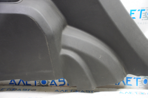 Left arch trim Chevrolet Equinox 10-17 black, broken crepe, rubbed, without plugs