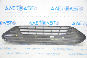 Front bumper grille upper Ford C-max MK2 17-18 usa rest black, with chrome, pressed, sand