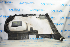 Right arch trim Jeep Patriot 11-17 black, rubbed, without plug