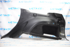 Arch trim right Jeep Grand Cherokee WK2 11-15 black, broken fasteners, cracks, scratches, without pocket, without plugs