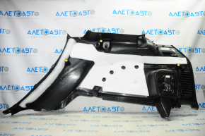 Left arch trim Jeep Grand Cherokee WK2 11-15 black, rubbed
