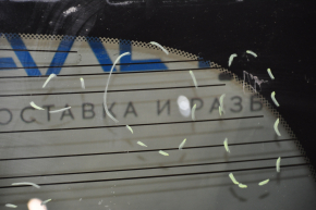Rear glass of the trunk door Infiniti JX35 QX60 13-15 pre-restyling, tinting, scratches, scratches from the wiper