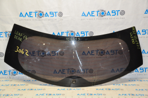 Rear glass of the trunk door Nissan Leaf 11-17 tinted, scratches
