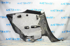 Rear row trim right Dodge Challenger 15-23 black, scratches
