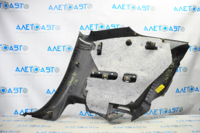 Rear row trim left Dodge Challenger 15-14 black, scratches