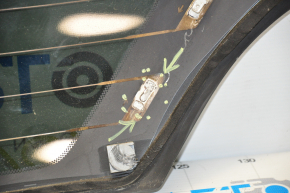 Rear glass of the trunk door lower Chevrolet Volt 11-15 tinted, scratches, contact unsoldered