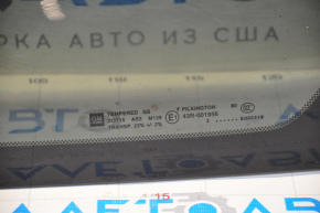 Rear lower glass of the trunk door Chevrolet Volt 11-15 without heating, tinted